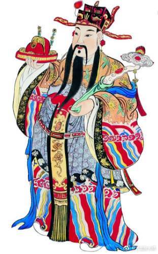 财神爷对联