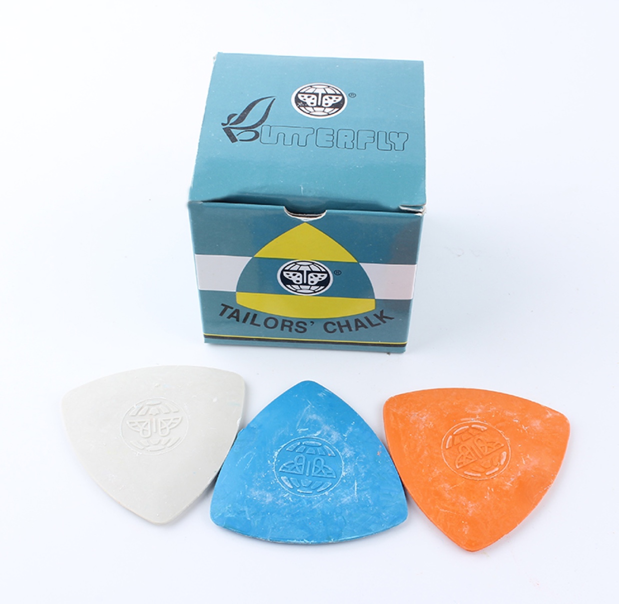 裁衣彩色划粉 环保不易碎划粉 Tailors‘ Chalk产品图