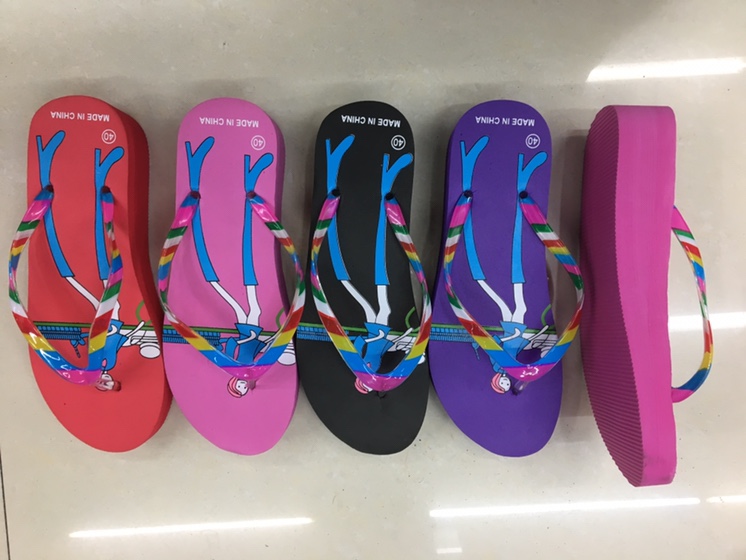 Summer women's casual slope and flip-flops