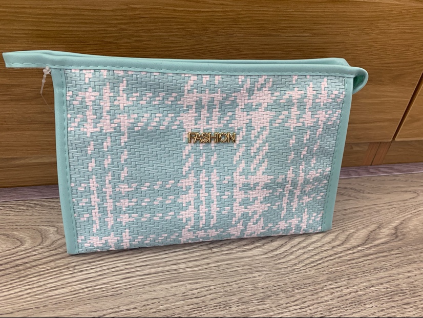 简约编织纹公文化妆包图