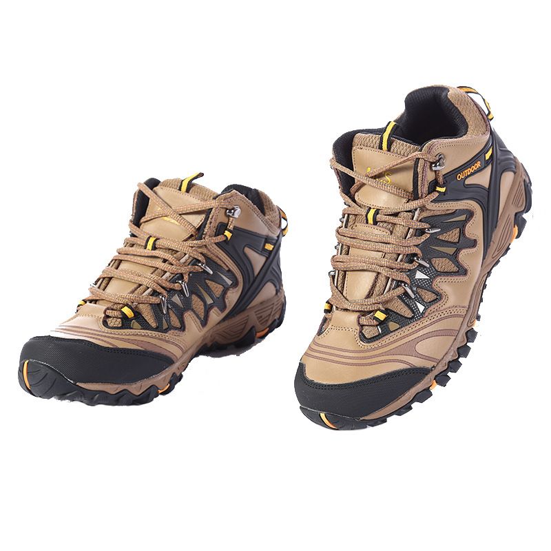 Wholesale of new outdoor sports waterproof and anti-slip hiking shoes, men's breathable and wear-resistant hiking shoes, low-top hiking shoes detail image 3