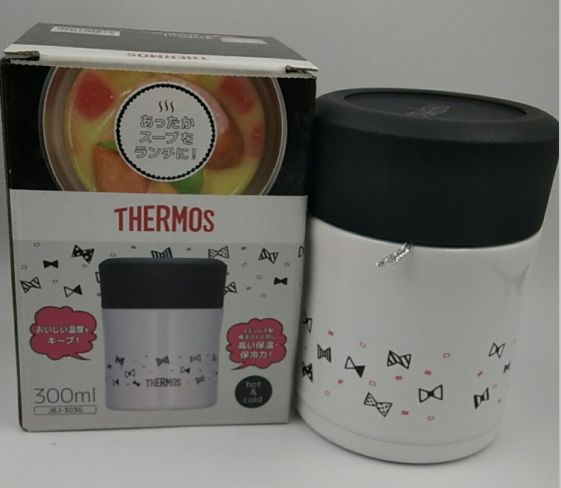 膳魔师真空焖烧杯白色领结详情图1
