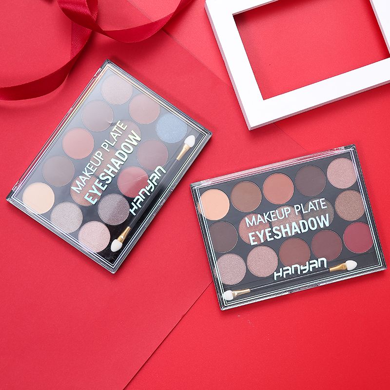 韩艳懒人眼影盘大地色哑光裸妆详情图3