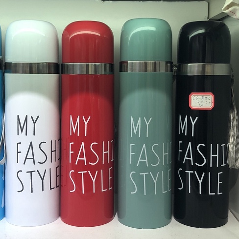 Fashion English Thermos Cup