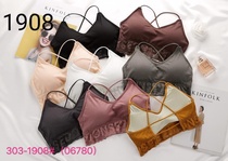New strapless bras for women with strapless bras made of thin summer lace and pulled together