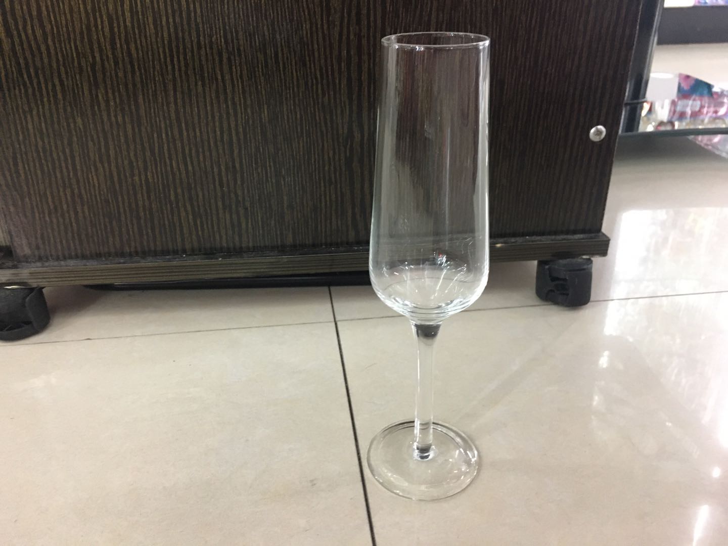 Unleaded high white transparent glass goblet champagne classic glass manufacturer wholesale hot sale thumbnail
