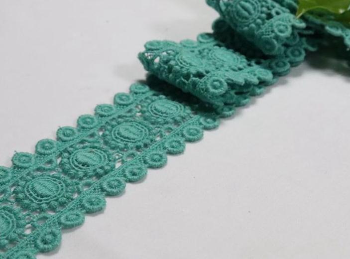 All Cotton Water Soluble Lace Cotton Thread Water Soluble Embroidery Machine Fabric Fashion Accessories Water Soluble Lace King details Picture