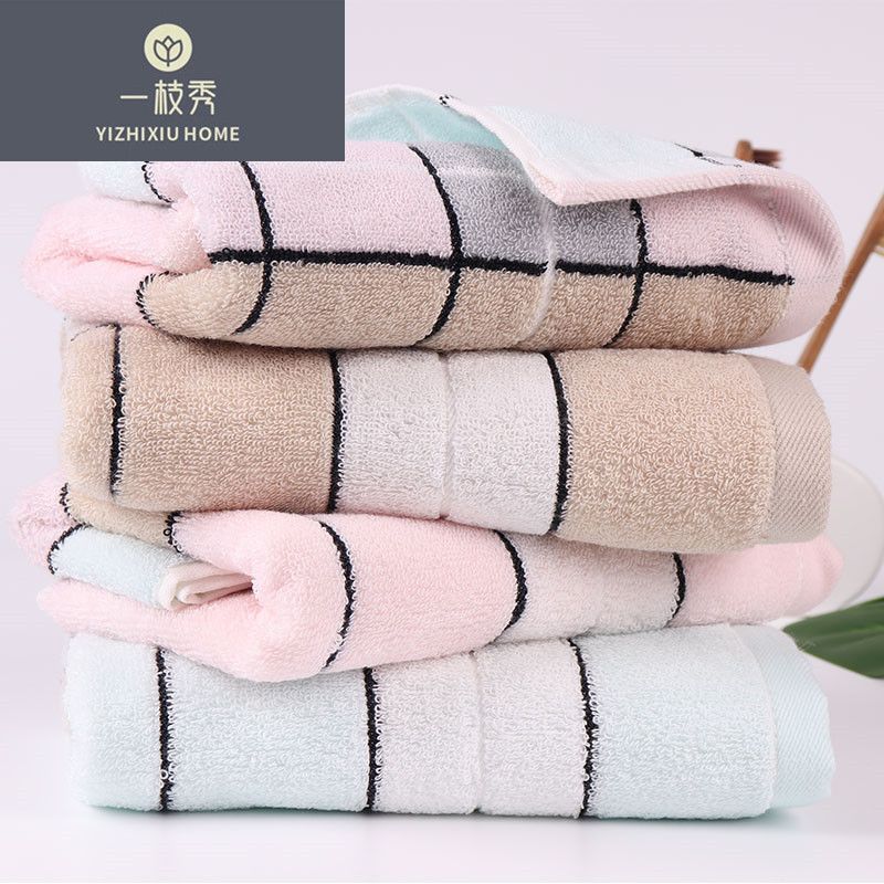 Yiwu quality product Yizhixiu towel: Pure cotton absorbent, simple and thick, factory direct sales 401 detail image 7