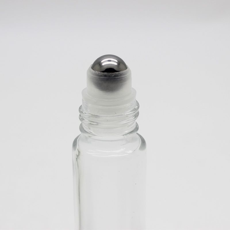 现货供应 透明10ML 滚珠瓶 走珠瓶 精油分装瓶化妆品瓶 圆形批发细节图
