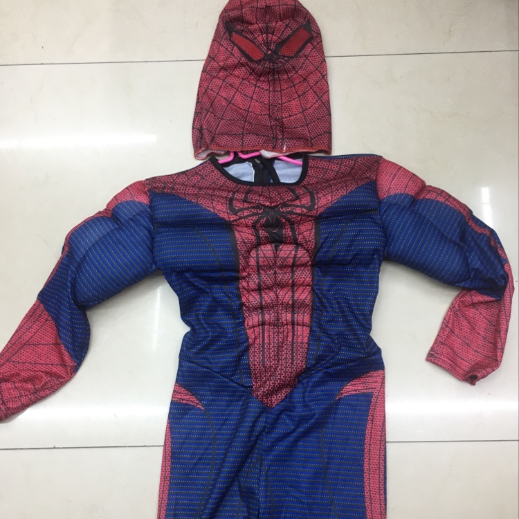 高档肌肉服复仇者联盟英雄充绵肌肉服蜘蛛侠图