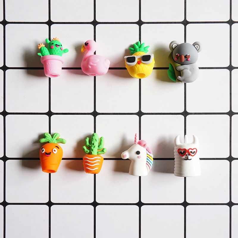 Animal cartoon PVC soft rubber pen case cartoon gel pen Application Scenario