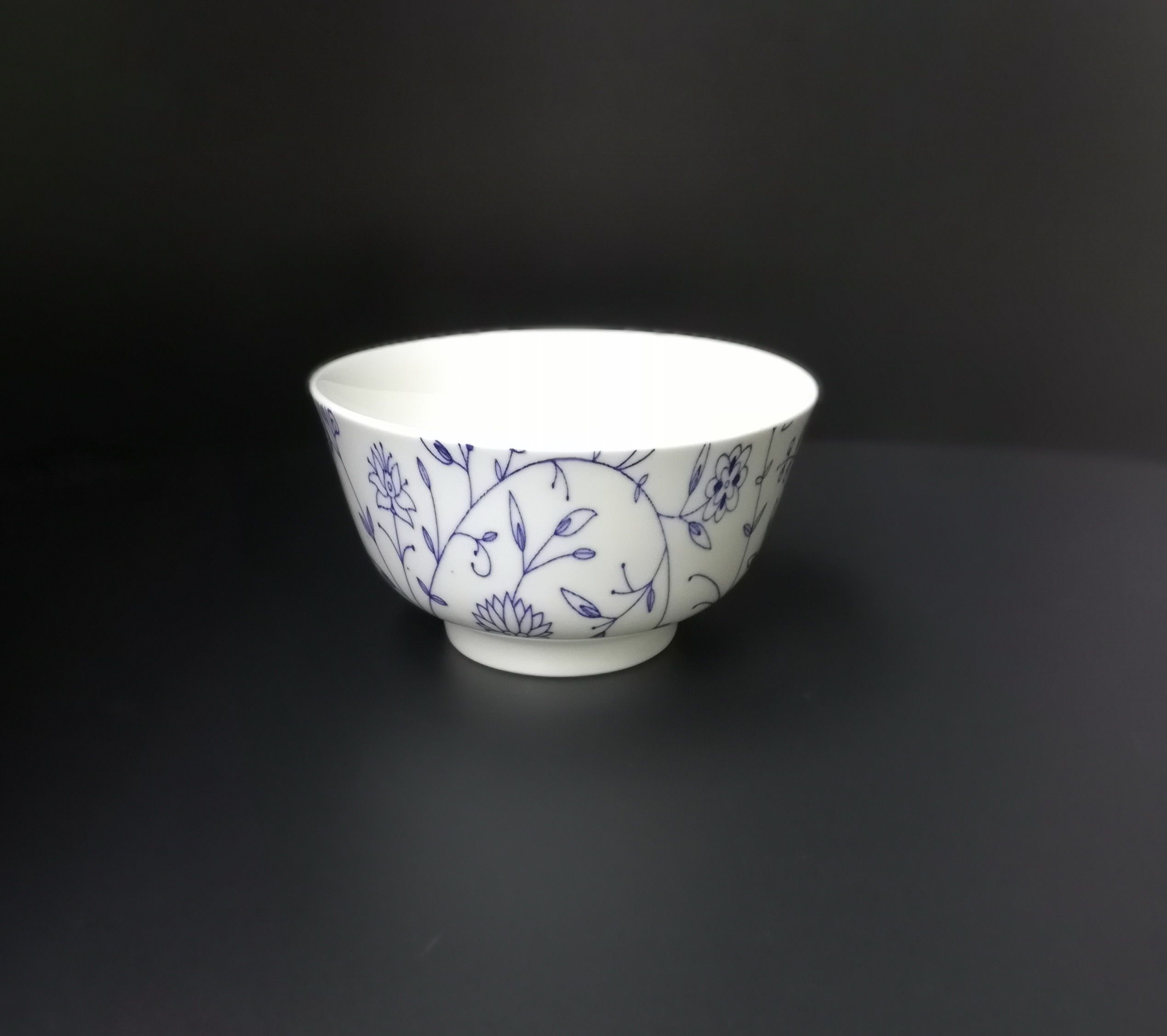 4.5 Inch Ceramic Bowl Hook Teng Series Tableware
