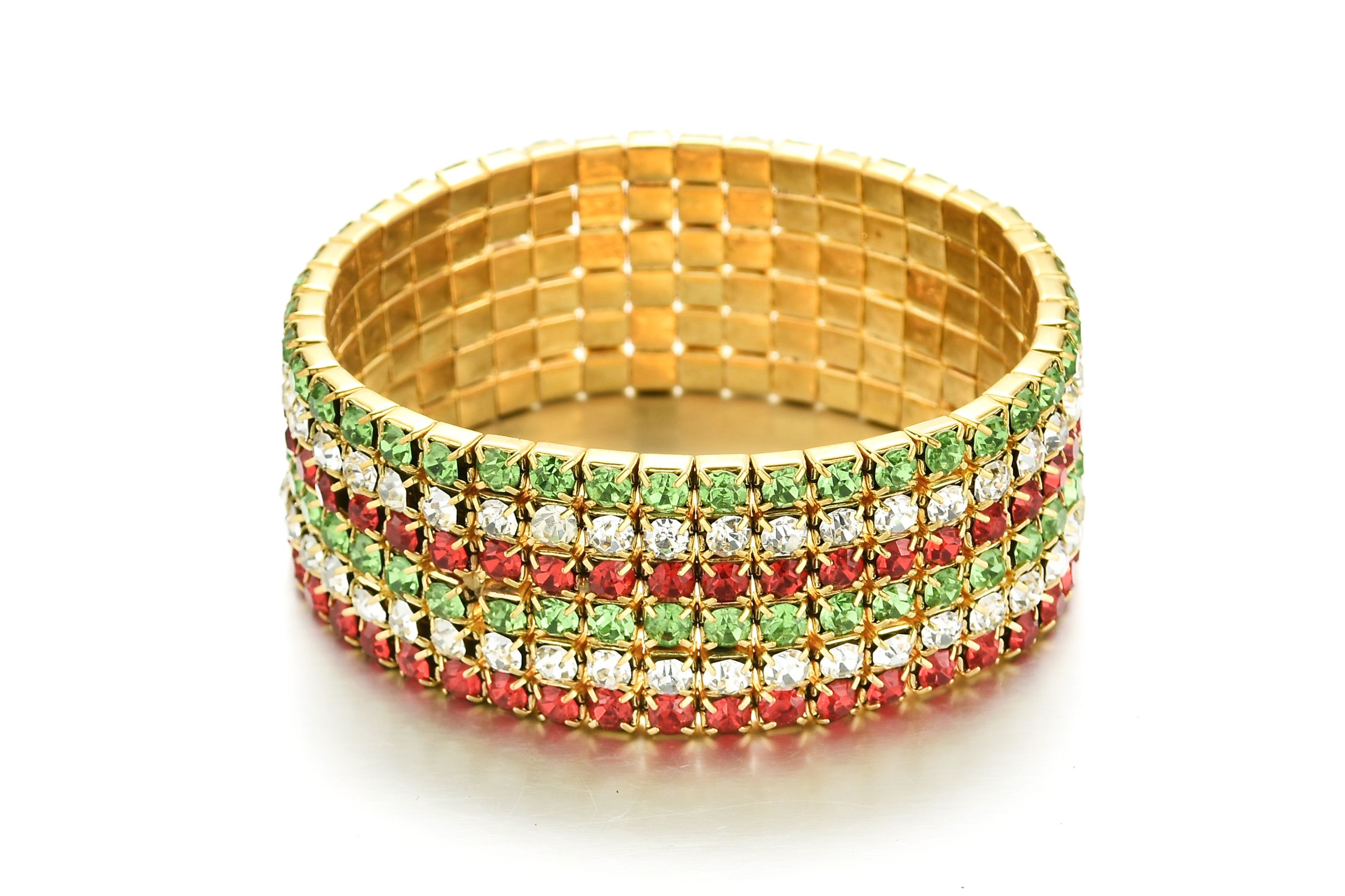 16#花色弹力手链时尚甜美超闪彩钻   女生饰品