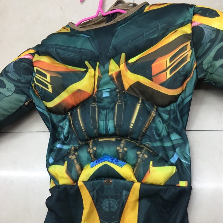 高档肌肉服复仇者联盟英雄充绵肌肉服大黄蜂细节图