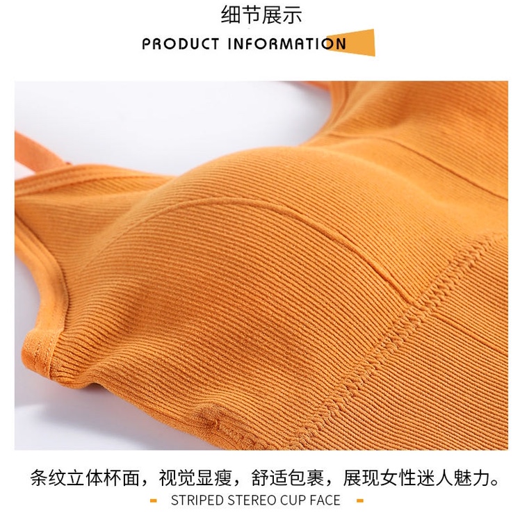646 Little Kamei strapless Bra for Women, seamless chest wrap, sleep gathering, shockproof, sports anti-glare bra for external wear details Picture