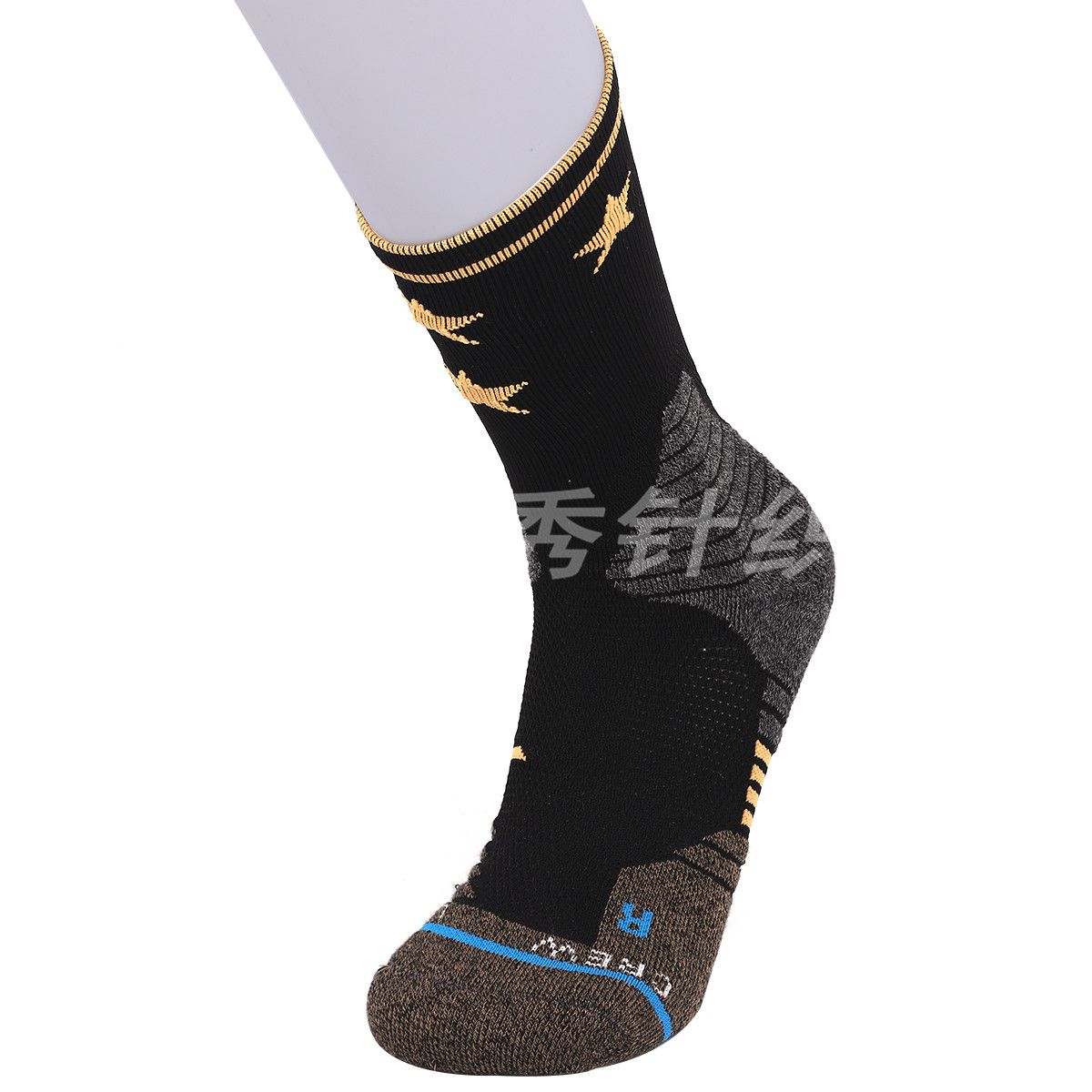 Sports Socks中筒篮球袜男女精英成人儿童运动袜毛巾底球袜精梳棉