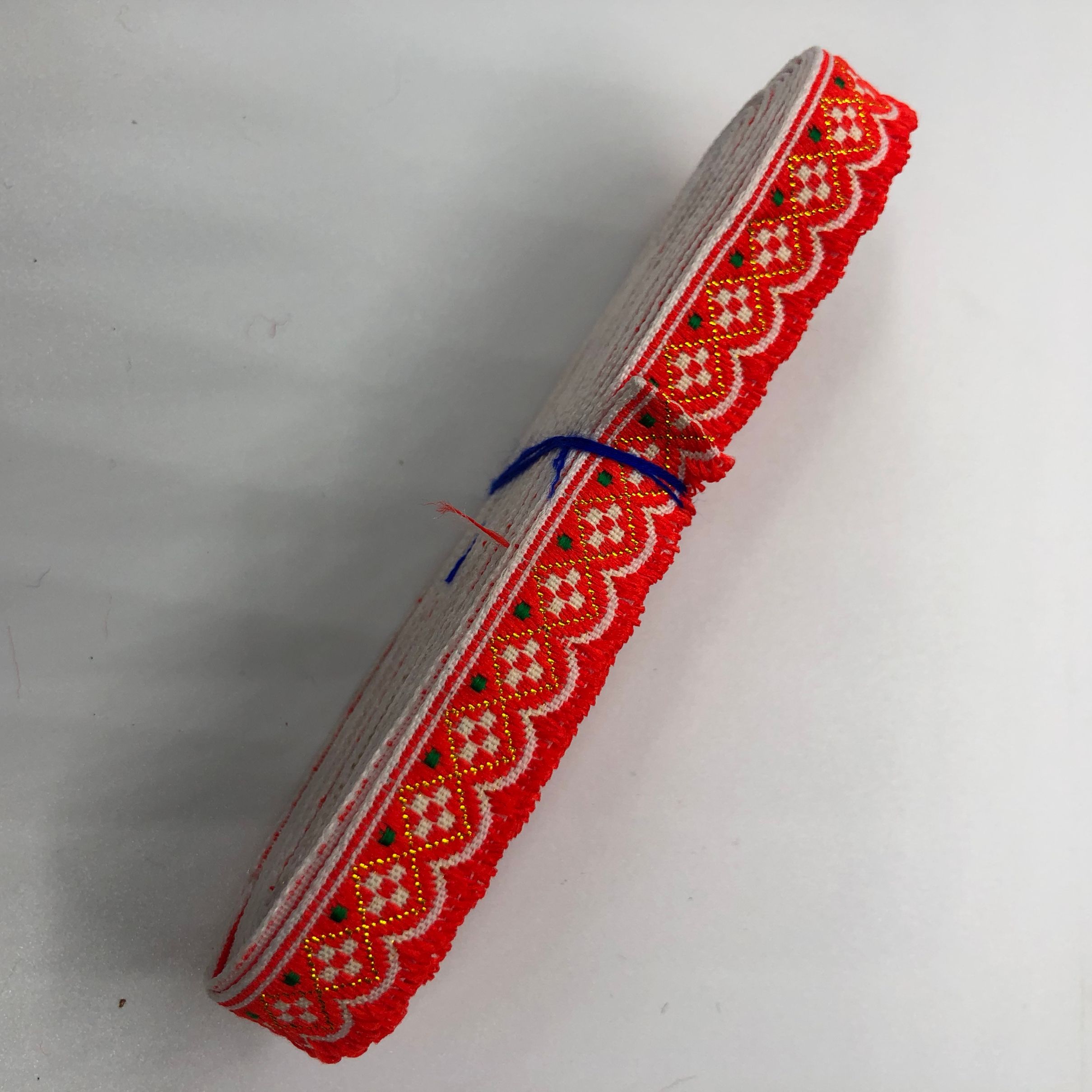 1.5Cm Factory Direct Sales Minority Lace Accessories Polyester Embroidery Jacquard Webbings undefined