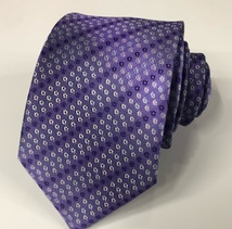 男士领带紫色小碎花涤纶领带编织提花花朵领带工厂