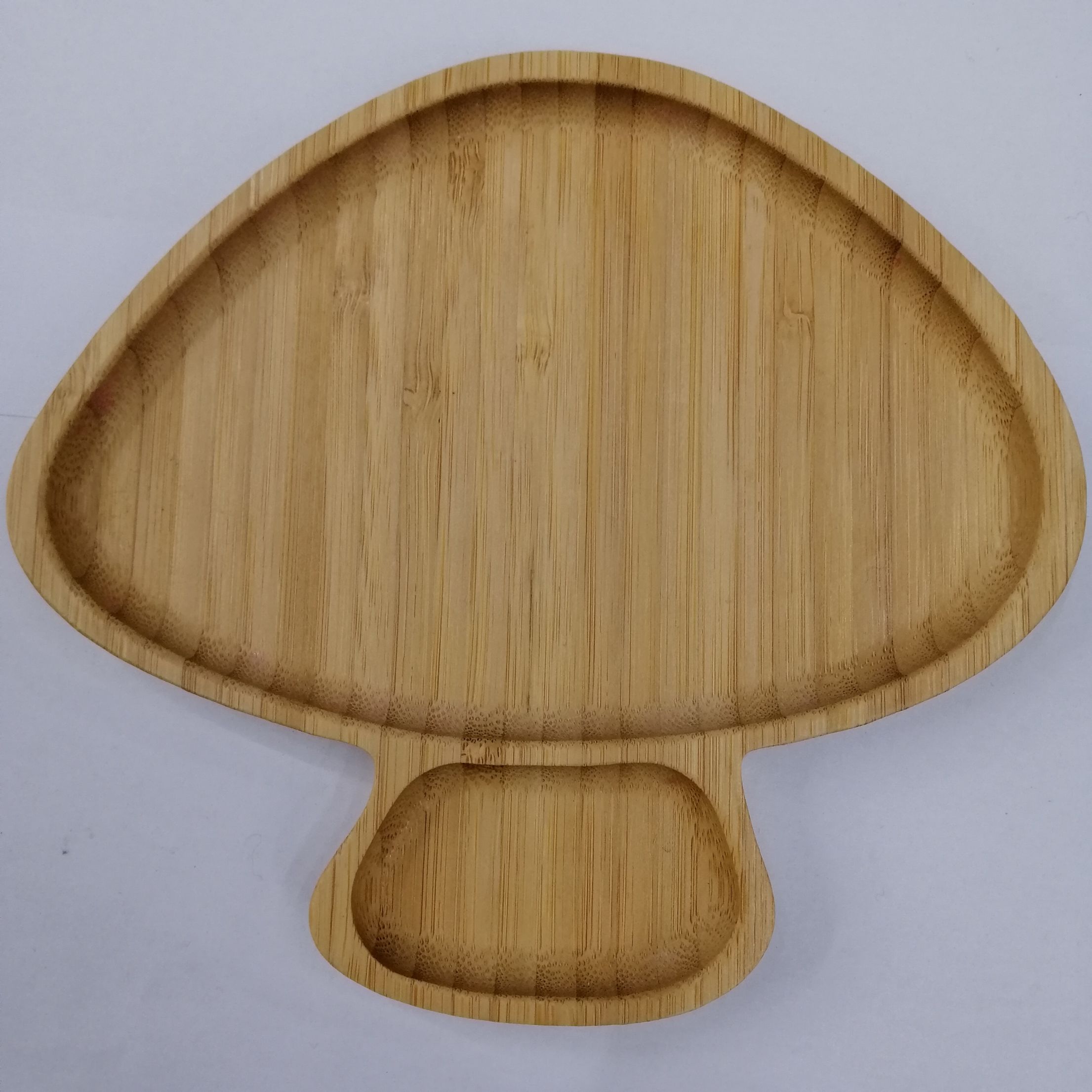 Bamboo tray Mushroom and nut tray tea tray fruit tray dry fruit tray Nordic household kitchen tray bamboo thumbnail