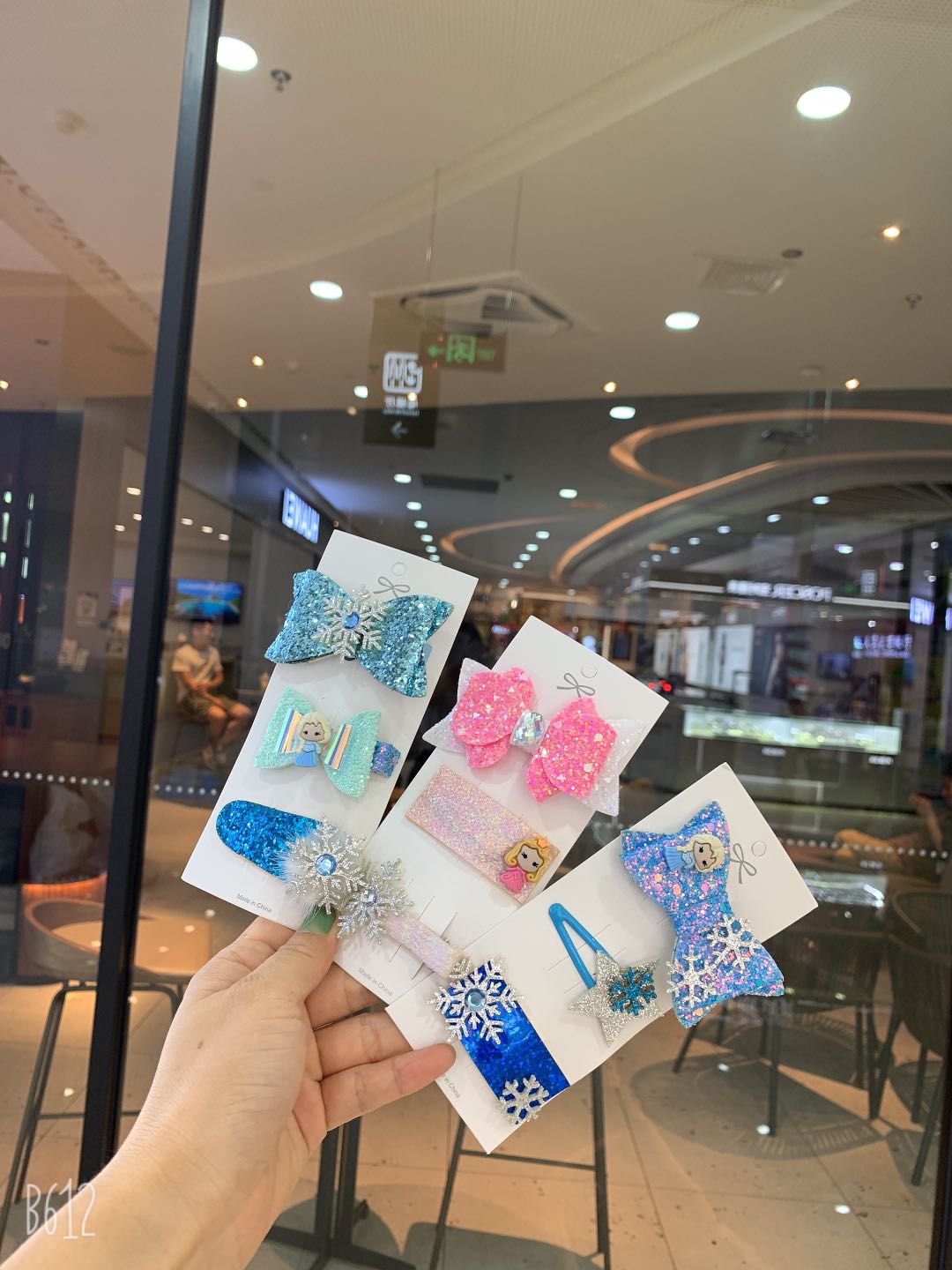 韩式可爱发夹超级好看超级时尚超级美丽超级爆款小仙女清新发饰冰雪公主2