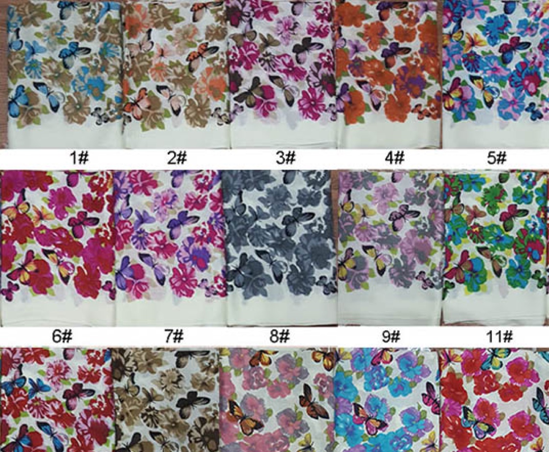 Close-up of Butterfly and Rose Design