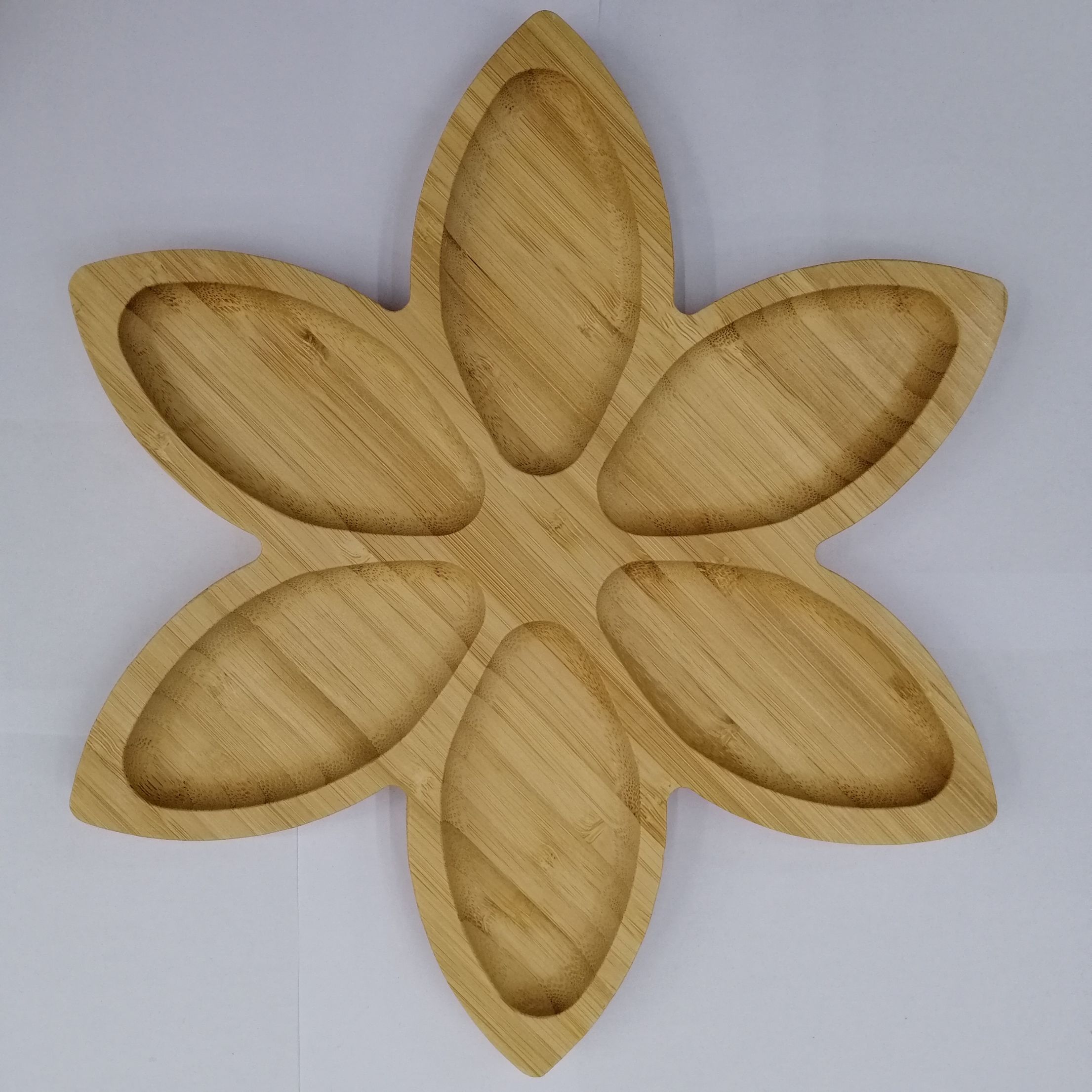 Bamboo tray Nut tray tea tray fruit tray dry fruit tray Nordic household kitchen tray bamboo thumbnail