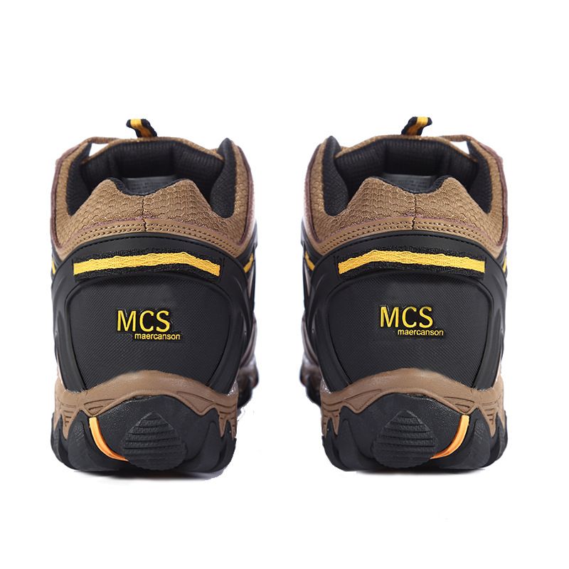 Wholesale of new outdoor sports waterproof and anti-slip hiking shoes, men's breathable and wear-resistant hiking shoes, low-top hiking shoes Item Picture