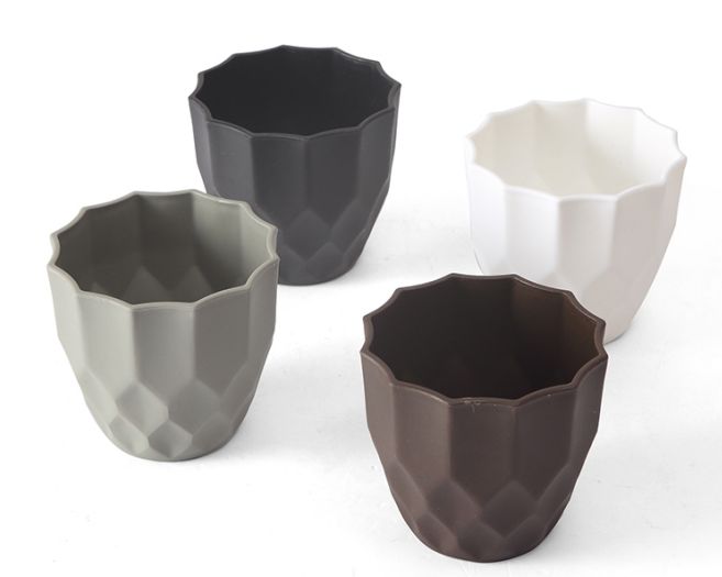 Floret basin sandblasted 9201