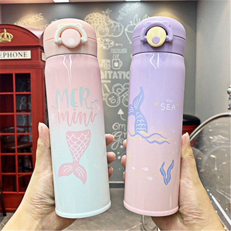 Mermaid Thermos Cup