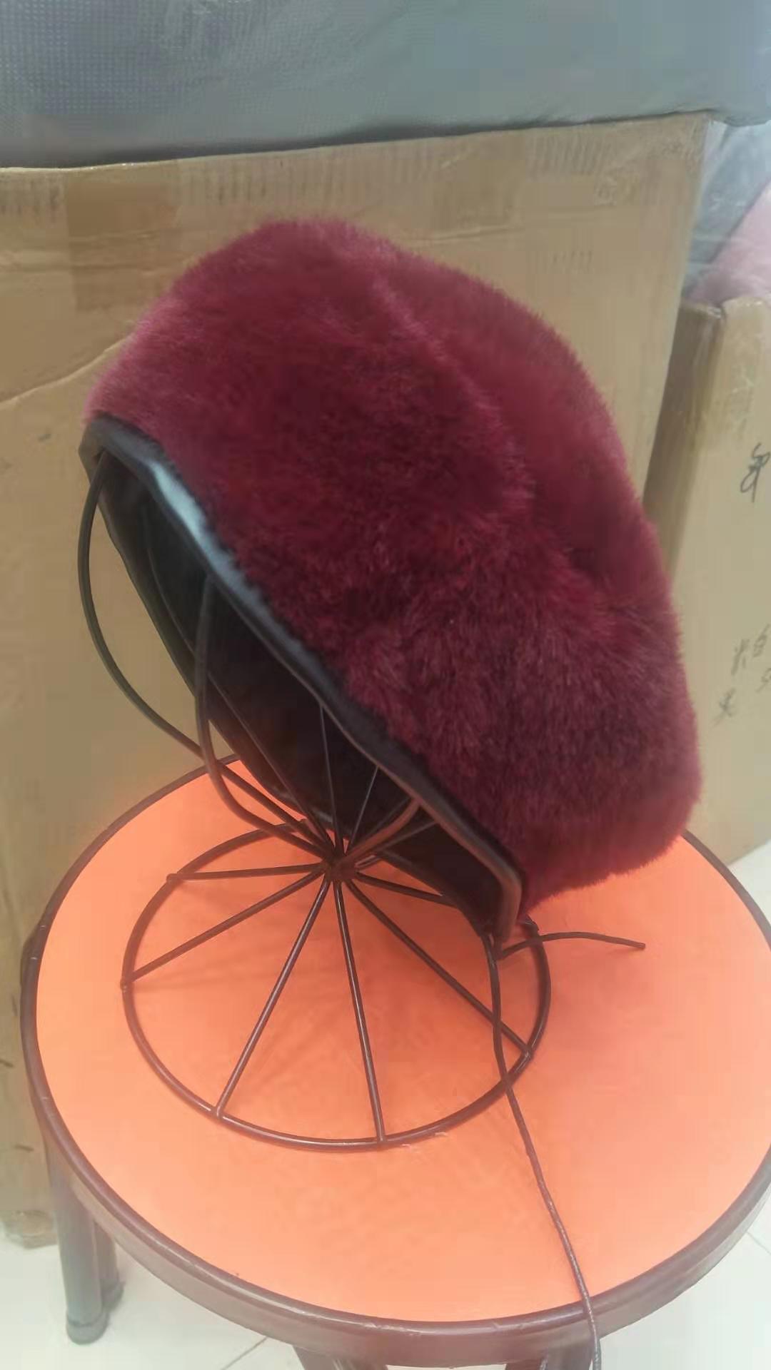 Mink brimmed hat thumbnail