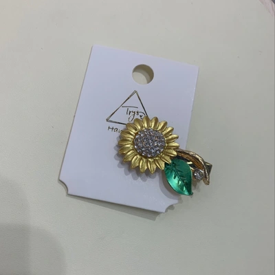 Sunflower Hairpin Korea Instagram Pop Recommended Fashion Trend