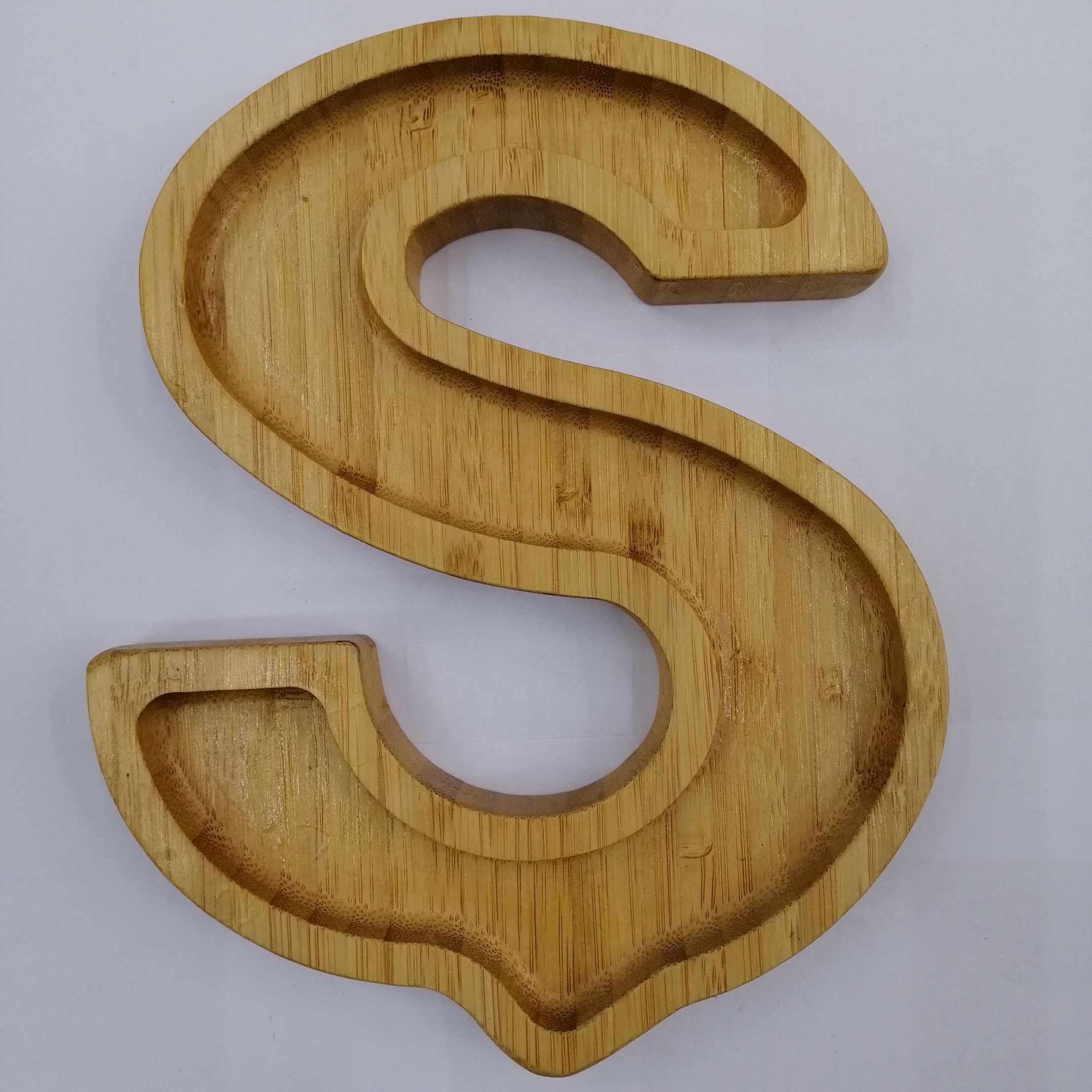 Bamboo tray Saucer fruit tray Dry fruit tray Nordic household kitchen tray