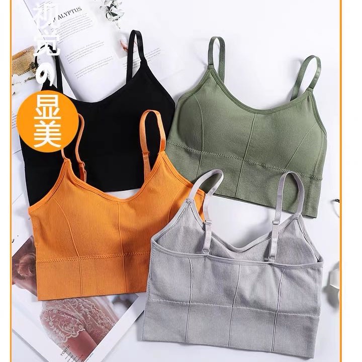 646 Little Kamei strapless Bra for Women, seamless chest wrap, sleep gathering, shockproof, sports anti-glare bra for external wear Application Scenario