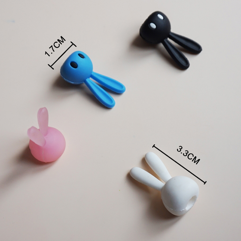Cartoon animal soft rubber pen cap Item Picture