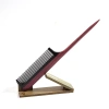 Factory direct sales of violet wood and ox horn combs, pointed-tail and fine-toothed braids details Picture