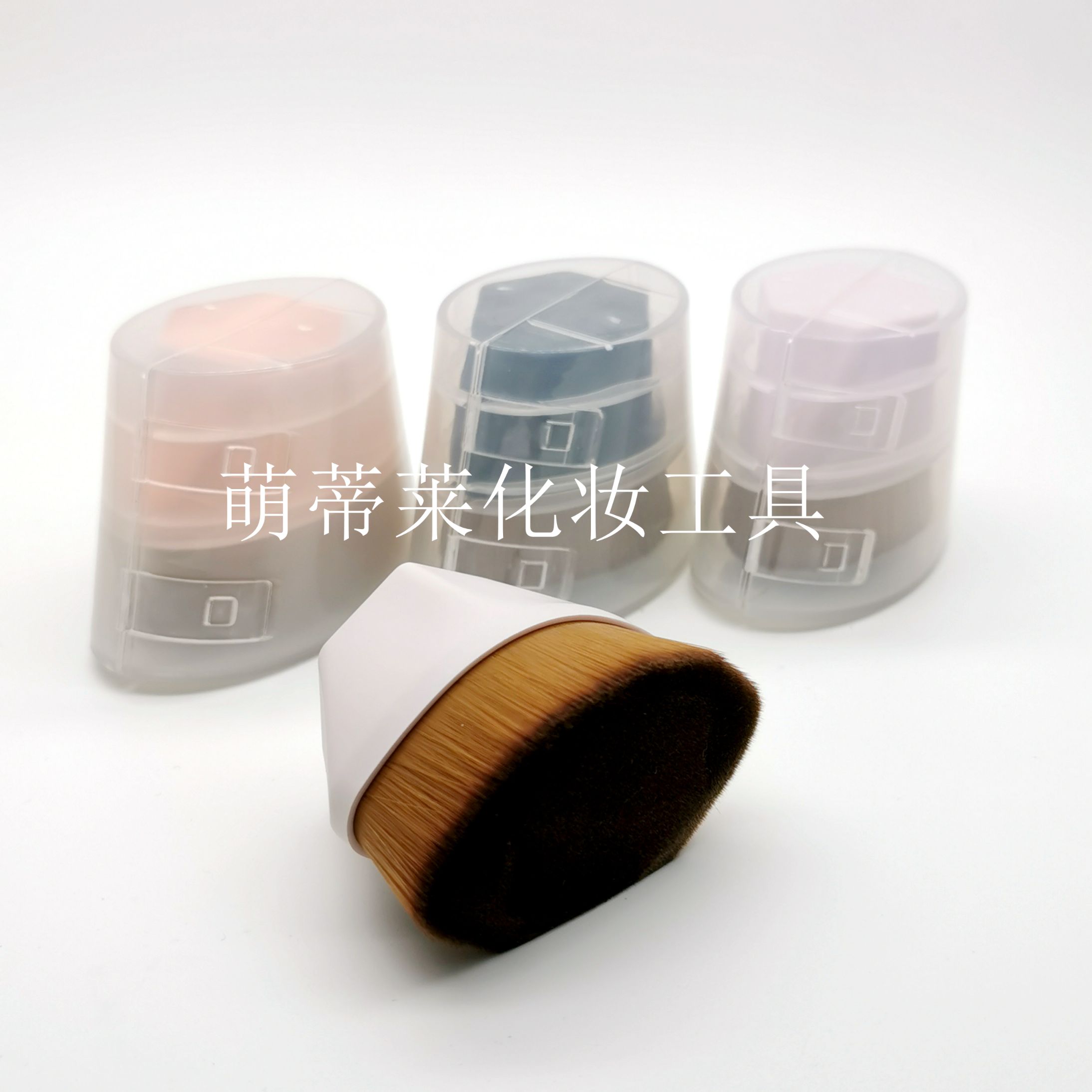 No. 55 Magic Foundation Brush is a custom-made multi-functional beauty makeup brush with a flat head for makeup details Picture
