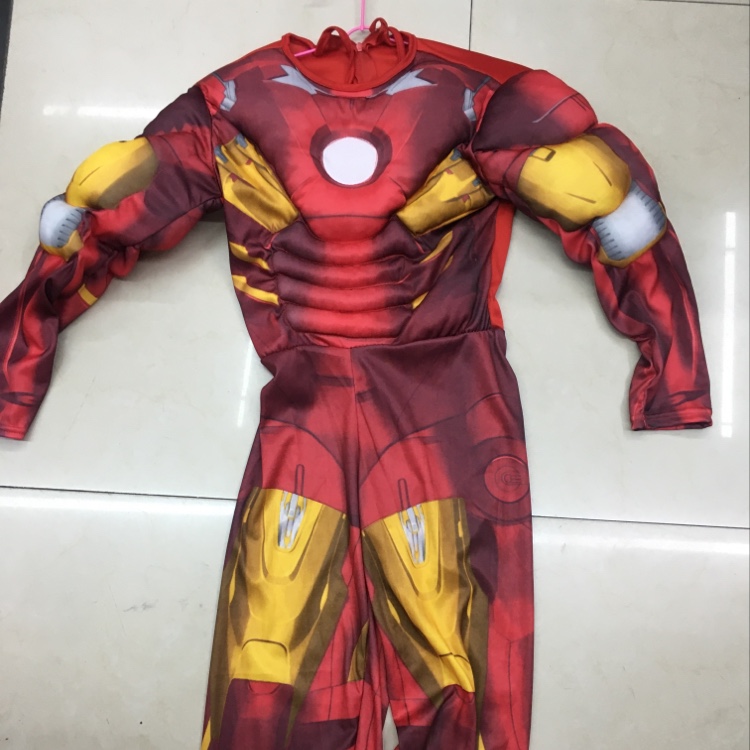 高档肌肉服复仇者联盟英雄充绵肌肉服红钢铁侠产品图