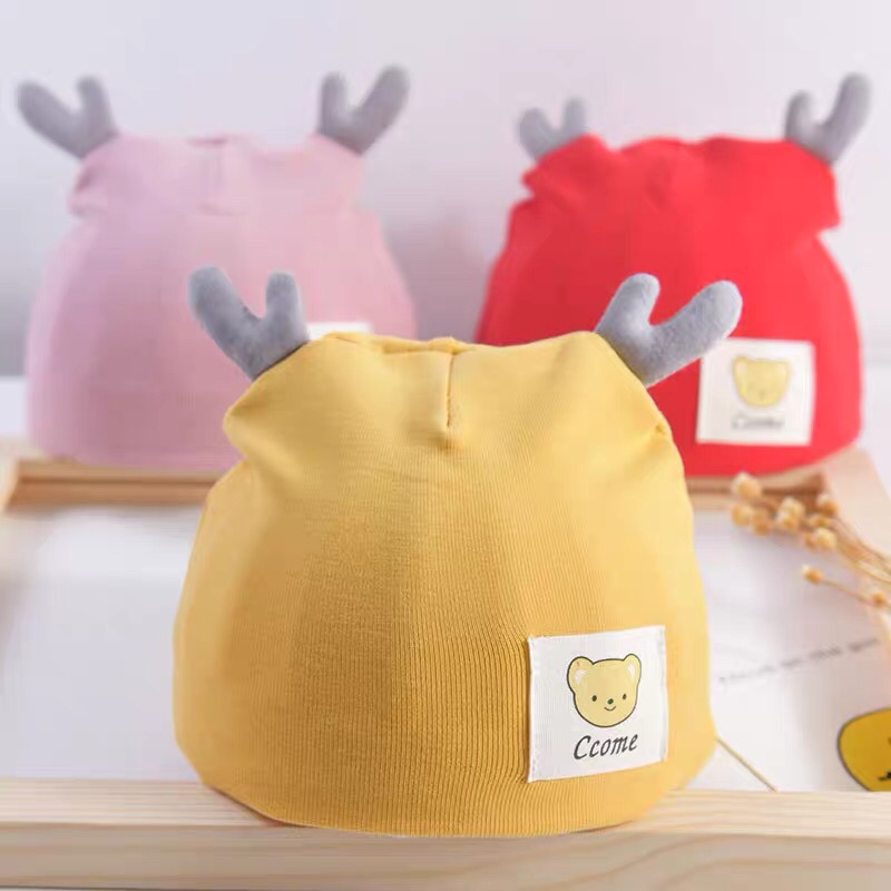 0-3 months baby cap Spring and Autumn summer 1 cotton neonatal fetal cap boys and girls 2 newborn babies thumbnail