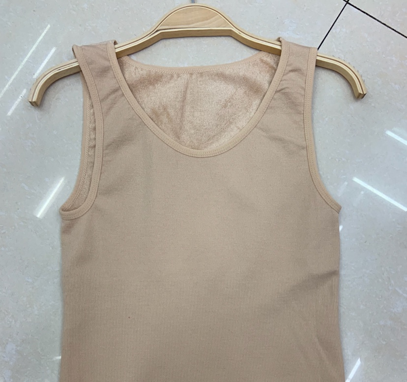 Baiyi pink-collar woollen vest