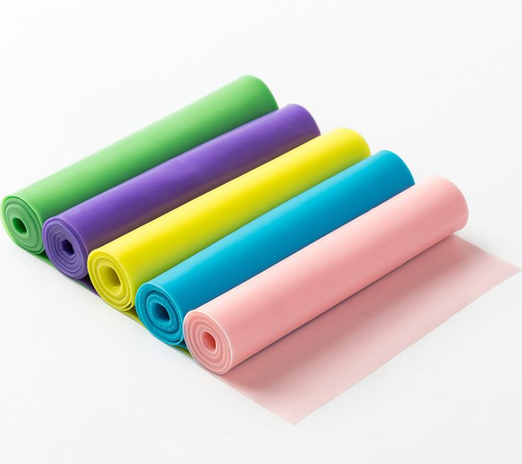 瑜伽弹力带 环保无味tpe拉力绳 伸展带拉力片阻力带健身 拉力带细节图