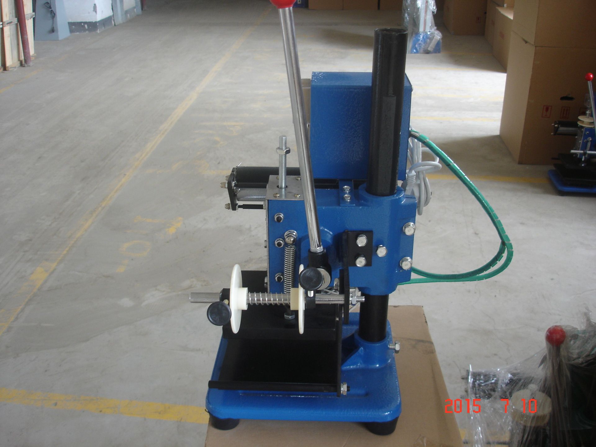 LZ-170-1 Hot stamping machine (Hot stamping area :160*150MM) pic 3