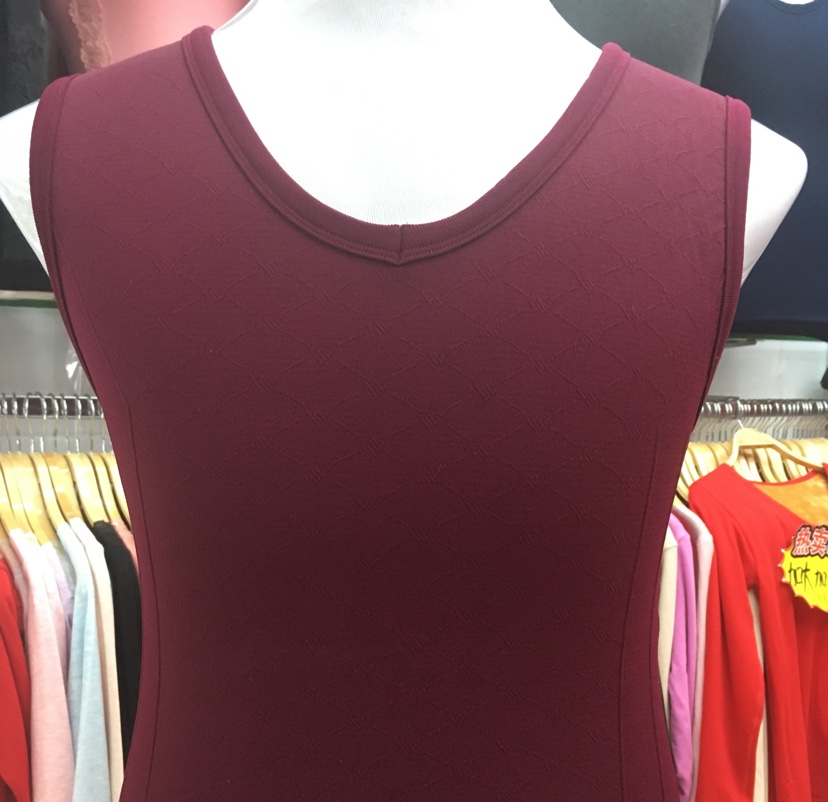 Baiyi Qiaojia velvet thermal vest for men