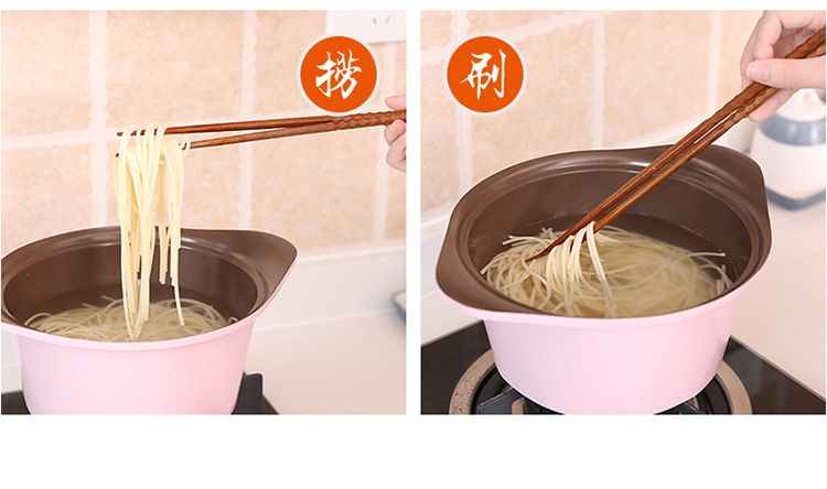 捞面油炸加长火锅筷子米线火锅长筷子42cm超长铁木筷子详情图8