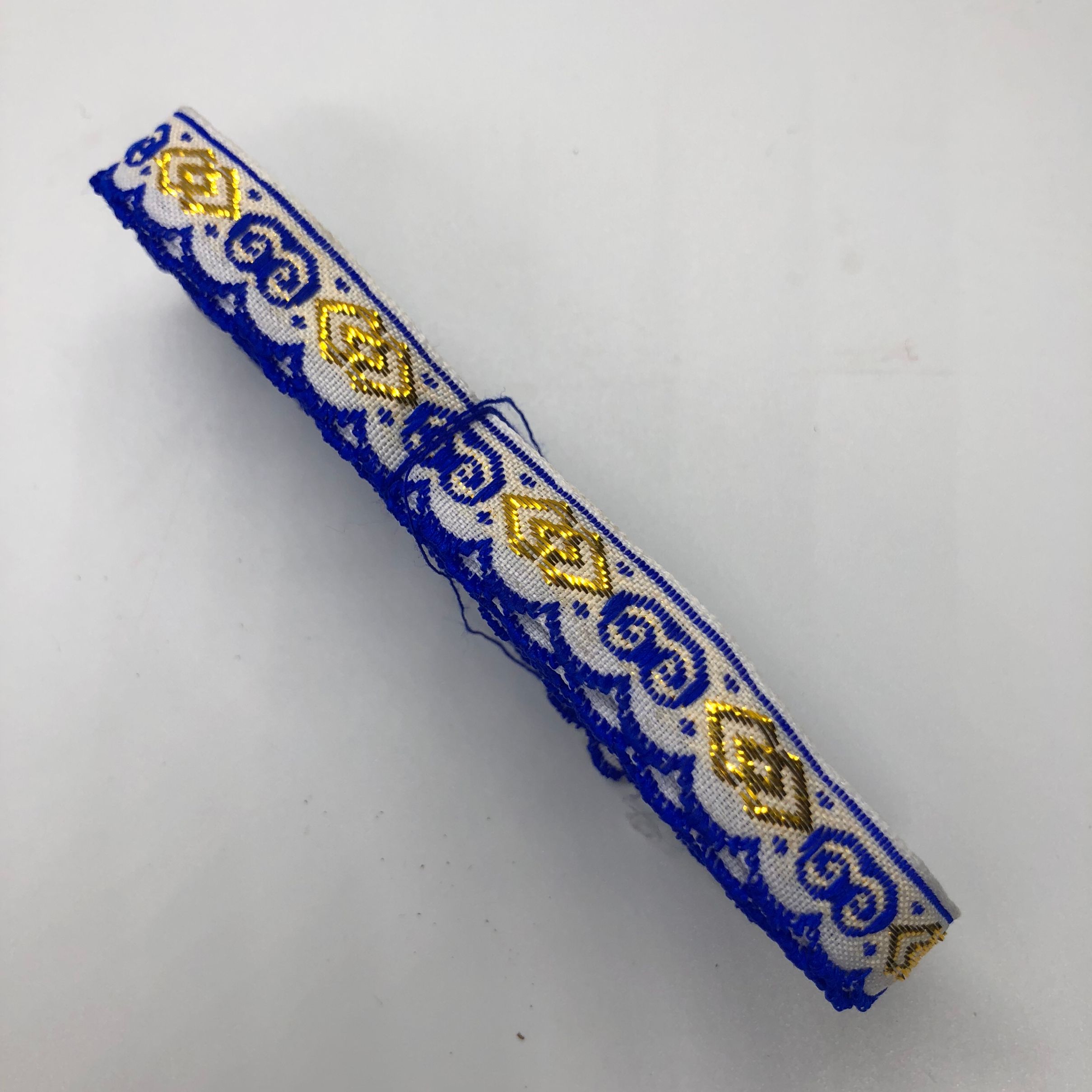 1.5Cm Factory Direct Sales Minority Lace Accessories Polyester Embroidery Jacquard Webbings undefined