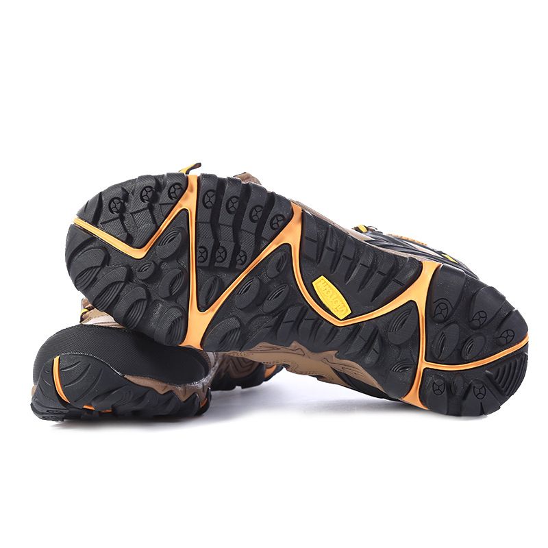 Wholesale of new outdoor sports waterproof and anti-slip hiking shoes, men's breathable and wear-resistant hiking shoes, low-top hiking shoes detail image 5