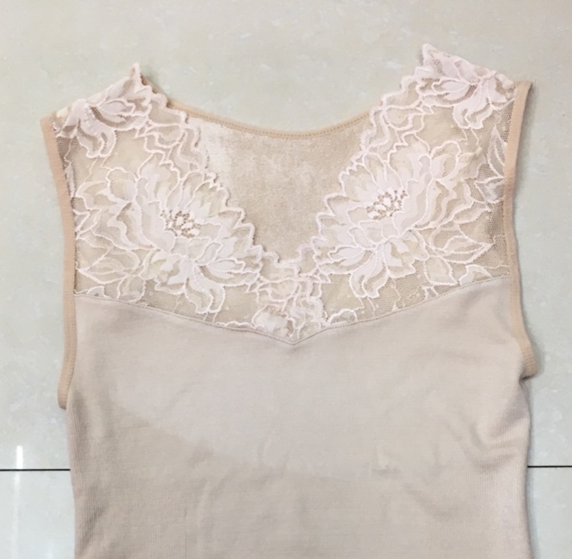 100 depend on qiao qiu Dong to add thick lace wool ring vest thumbnail