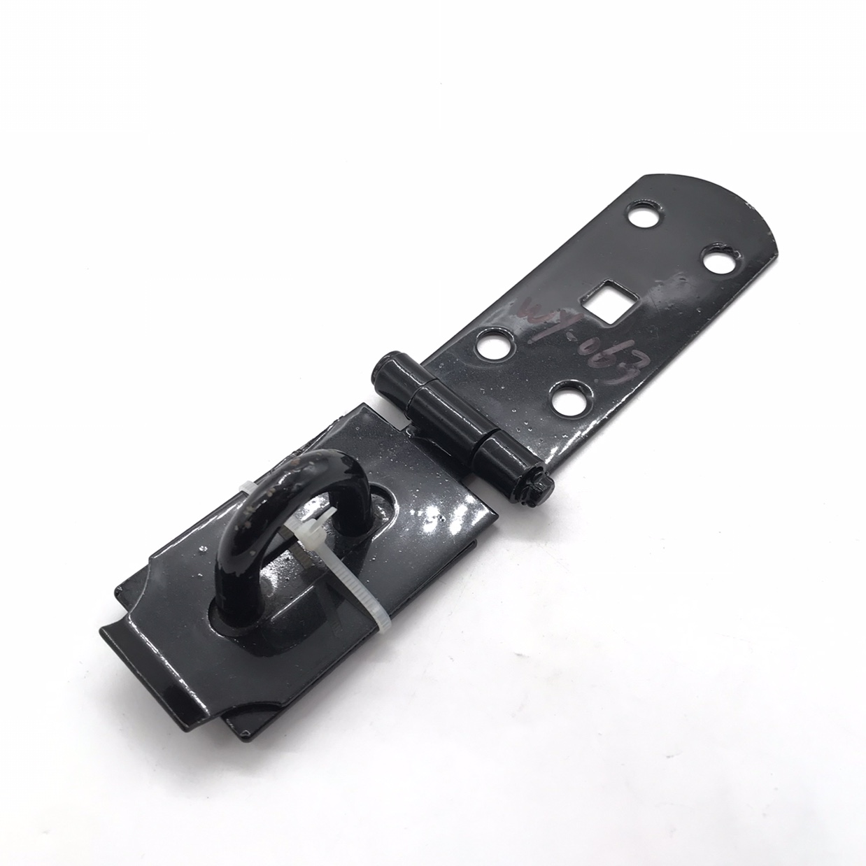Black paint card lock