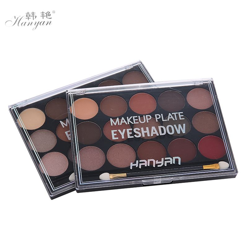 韩艳懒人眼影盘大地色哑光裸妆详情图2