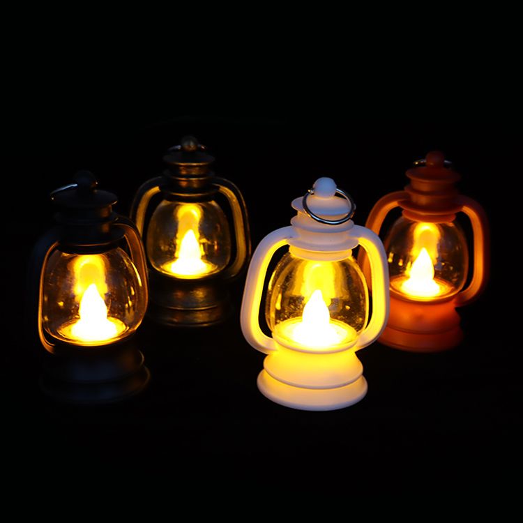 New LED candle kerosene lamp retro Horse lamp nostalgic colored lamp outdoor hand lamp bar lamp/table lamp thumbnail