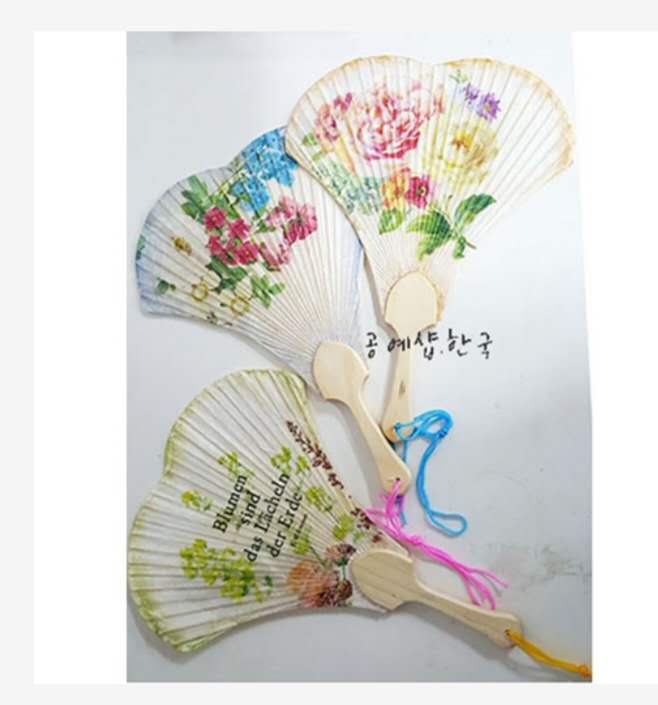 国潮风女夏季纸质折叠扇仙女扇精美便携风扇 清凉一夏 扇子新款